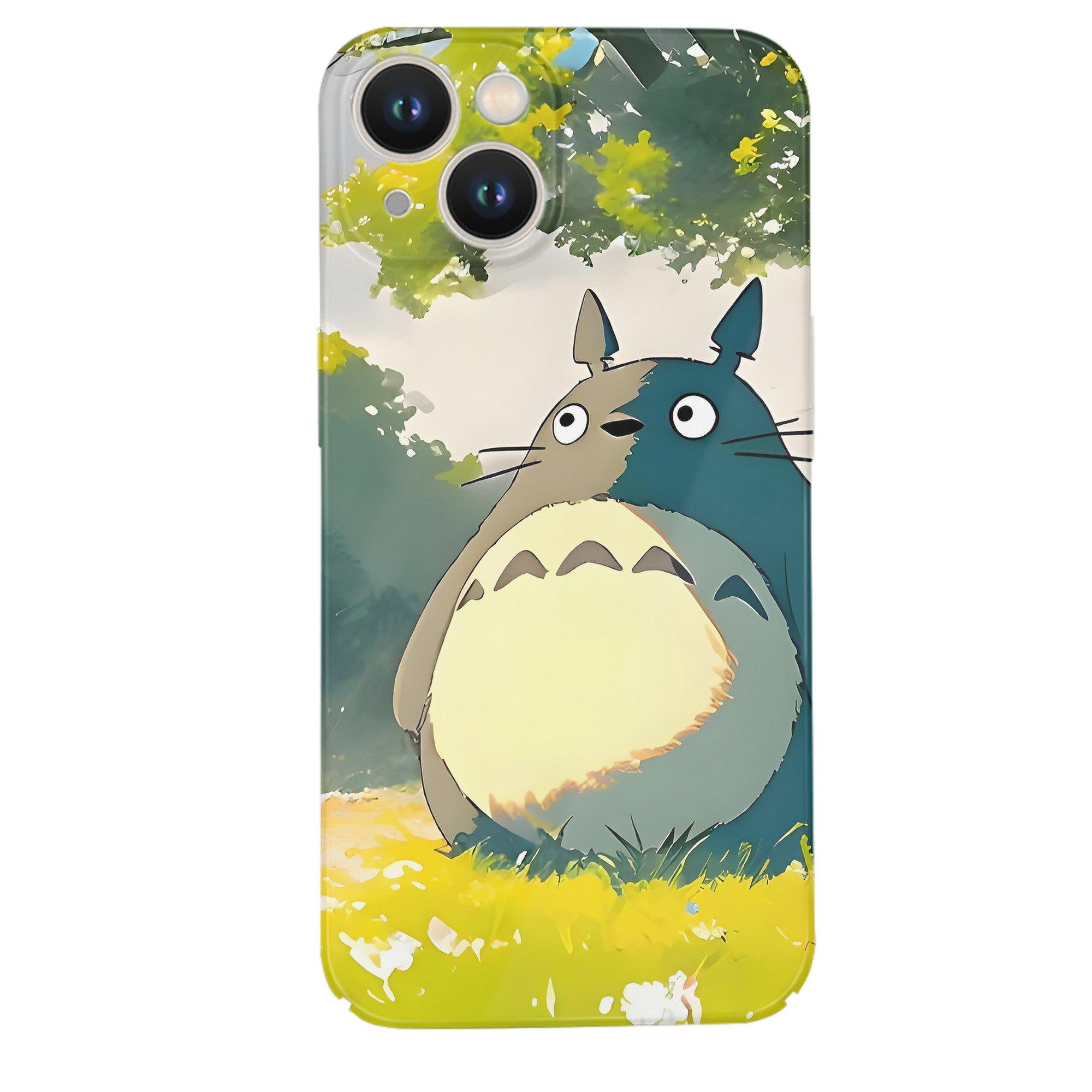 （画像用） となりのトトロ 草壁メイ 草壁サツキ My Neighbor Totoro Satsuki Kusakabe Mei Kusakabe 【iPhone 14シリーズ対応】ハードケース